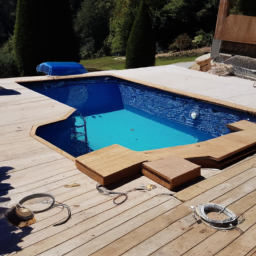 Fourniture et pose de liner pour piscine : conseils pour choisir le bon matériau Villetaneuse